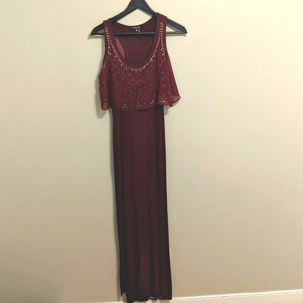 Marineblu maxi dress